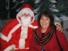 Gwyneth meets Father Christmas Gwyneth meets Father Christmas